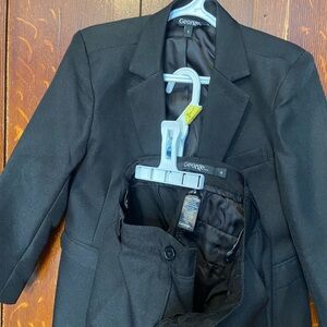George Classic Black Suit Set Boys